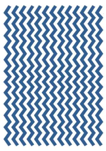 Printed Wafer Paper - Chevron Aqua - Click Image to Close